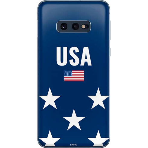 USA Flag Stars Galaxy S10e Skin